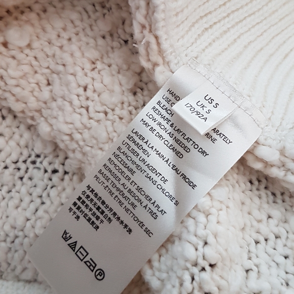 🎉Sold At MP🎉Free people easy breezy poncho sweater  Size M - Picture 6 of 12